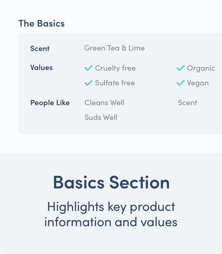 basics section